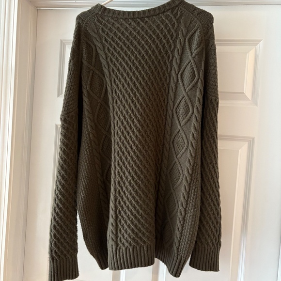 Aritzia Sunday Best Peggy Sweater - Size Large | Dark Olive - Picture 3 of 7